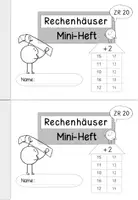 Vorschau - Arbeitsblätter - Zahlenhäuser Zahlenraum 10 und 20 | Rechenhäuser Klasse 1 | Zahlzerlegung | Miniheft - Seite 2