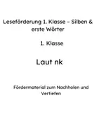 Vorschau - Arbeitsblätter - Leseförderung 1. Klasse – Laut nk - Seite 1