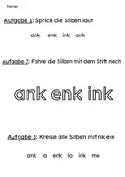 Vorschau - Arbeitsblätter - Leseförderung 1. Klasse – Laut nk - Seite 2