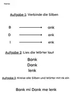 Vorschau - Arbeitsblätter - Leseförderung 1. Klasse – Laut nk - Seite 3