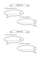Vorschau - Arbeitsblätter - Tandembogen und Sicherungsblatt - telling the time - Seite 3