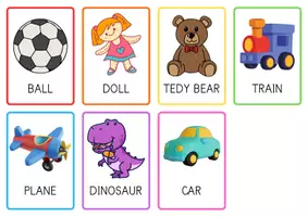 Vista previa - Hojas de trabajo - "¡REGALO! TOYS MEMORY (flashcards) + Petición de valoración ✨". - página 2