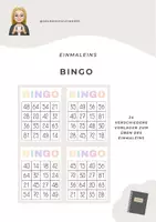Vorschau - Spiele - Bingo Einmaleins - Deckblatt