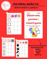 Vista previa - Tarjetas / Manipulativos - Observem, pensem i classifiquem🔎❤️ - Portada