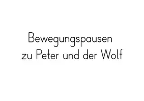 Vorschau - Stationenlernen - Peter und der Wolf – Instrumente kennenlernen | Musik Klasse 1–3 | Lernzielkontrolle, Bildkarten, Begleitheft, digitale Tafel - Seite 1