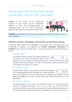 Vorschau - Arbeitsblätter - Komplette Unterrichtsstunde: Text formatieren in Word - Seite 3