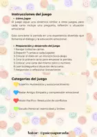 Vista previa - Unidades / Secuencias / Situaciones de Aprendizaje - Emociones Conectadas - Juego emocional para niñxs - página 1