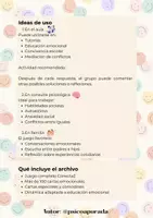 Vista previa - Unidades / Secuencias / Situaciones de Aprendizaje - Emoción en Acción - Juego emocional para adolescentes - página 2