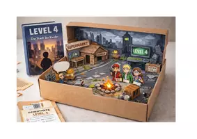 Vorschau - Arbeitsblätter - Level 4 - die Stadt der Kinder (kreative Buchvorstellung) - Seite 1