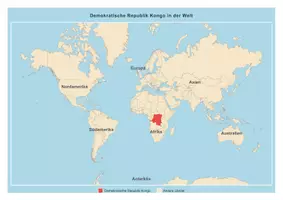 Vorschau - Arbeitsblätter - Steckbrief Demokratische Republik Kongo — Länder und Kontinente entdecken - Seite 2