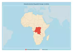 Vorschau - Arbeitsblätter - Steckbrief Demokratische Republik Kongo — Länder und Kontinente entdecken - Seite 3