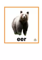 Voorbeeld - Bewegend leren met eer, oor, eur woorden - Voorblad