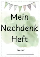 Vorschau - Arbeitsblätter - Nachdenk Heft - Seite 1