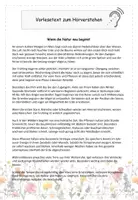 Vorschau - Arbeitsblätter - Hörverstehen im Frühling: „Wenn die Natur neu beginnt“ – Sachtext für Klasse 5/6 (inkl. Aufgaben; DaZ-geeignet) - Seite 1