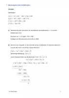 Vorschau - Arbeitsblätter - Anwendung Kurvendiskussion und Integralrechnung – Stoßdämpferanalyse - Deckblatt