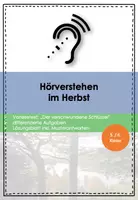 Vorschau - Arbeitsblätter - Hörverstehensübung „Der verschwundene Schlüssel“ – Kriminalgeschichte im Herbst (Klasse 5/6) - Deckblatt