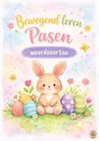 Voorbeeld - Bewegend leren Pasen - woordsoorten - Voorblad