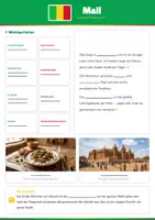 Vorschau - Arbeitsblätter - Steckbrief Mali — Länder und Kontinente entdecken - Seite 1
