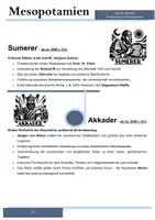Vorschau - Arbeitsblätter - Materialpaket - Sumerer, Akkader, Babylonier, Assyrer - Faszinierende Hochkulturen Mesopotamiens - Seite 3