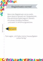 Vorschau - Arbeitsblätter - wörtliche Rede - Präsentation und Beispiele Klasse 5+6 - Seite 2