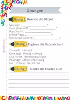Vorschau - Arbeitsblätter - wörtliche Rede - Präsentation und Beispiele Klasse 5+6 - Seite 3