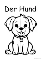 Vorschau - Arbeitsblätter - Der Hund-2 - Seite 1