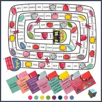 Vista previa - Juegos / Gamificación - TABLERO VERBOS CON PREPOSICIONES - Portada