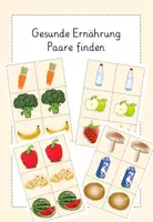 Vorschau - Spiele - Paare finden - Gesunde Ernährung - Deckblatt