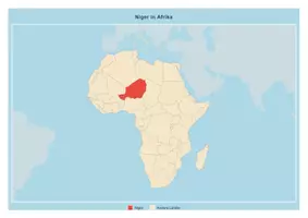 Vorschau - Arbeitsblätter - Steckbrief Niger — Länder und Kontinente entdecken - Seite 3