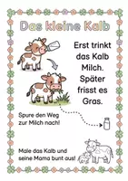 Vorschau - Arbeitsblätter - Alles rund um der Kuh Wissens- und Mitmachheft (Kita - 1. Klasse) - Seite 3