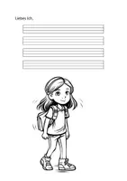 Vorschau - Arbeitsblätter - Liebes Ich - Brief an mein zukünftiges Ich - Seite 1