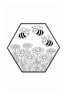 Vorschau - Arbeitsblätter - Gemeinschaftsprojekt Frühling / Sommer Bienenwaben - Seite 2