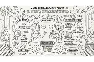 anteprima - Materiale di supporto/inclusione - Mappa Testo argomentativo - Pagina 1