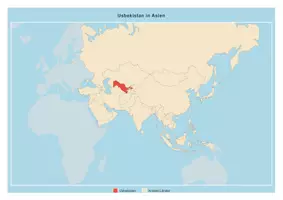 Vorschau - Arbeitsblätter - Steckbrief Usbekistan — Länder und Kontinente entdecken - Seite 3