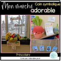Aperçu - Jeux - Mon marché Adorable-Coin symbolique - Page 1