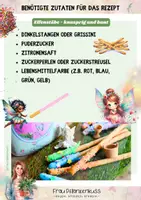 Vorschau - Unterrichtsreihen - Elfenrezept 5: Elfenstäbe knusprig und bunt ab 2. Klasse Grundschule - Seite 1