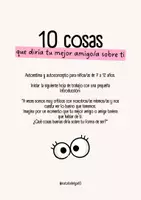 Vista previa - Hojas de trabajo - 10 cosas que diría tu mejor amigo/a sobre ti - Portada