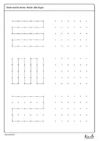 Vorschau - Arbeitsblätter - Muster übertragen (für Rechts- und Linkshänder) - Seite 1