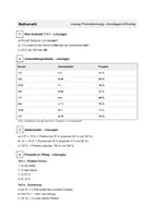 Vorschau - Arbeitsblätter - Prozentrechnung Grundlagen - Arbeitsblatt mit Lösungen - Seite 3