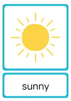 Vorschau - Poster - The Weather (Bild- und Wortkarten) - Seite 1