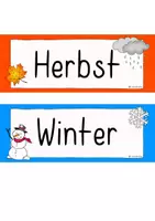 Vorschau - Poster - Klassenkalender Grundschule – Wochentage, Monate, Jahreszeiten & Zeitbegriffe | Datum im Morgenkreis - Seite 3