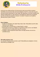 Vorschau - Arbeitsblätter - Podiumsdiskussion: Künstliche Intelligenz - Seite 3