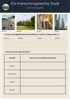 Vorschau - Stundenentwürfe - Menschengerechte Stadt – Arbeitsblatt zur Stadtplanung | Erdkunde Klasse 9 | Lebenswerte Stadtmenschengerechte Stadt - Seite 3