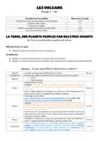 Aperçu - Préparation de séquence / Séquence complète - Sciences CE2/CM1 - Les volcans - Page de couverture