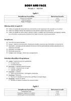 Aperçu - Préparation de séquence / Séquence complète - Séquence d'anglais - Body and face - Page de couverture