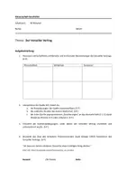 Vorschau - Arbeitsblätter - Klassenarbeit: Der Versailler Vertrag - Seite 1