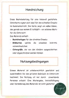 Vorschau - Mal- und Bastelvorlagen - Osterkarte "Küken schlüpft aus dem Ei" - Seite 1