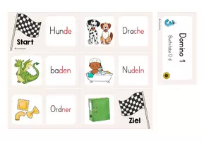 Vorschau - Spiele - Buchstabeneinführung D - Lernspiele für die Freiarbeit - Seite 3