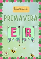 Vista previa - Unidades / Secuencias / Situaciones de Aprendizaje - BANDERINES DE PRIMAVERA - Portada