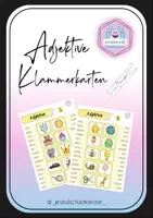 Vorschau - Spiele - Adjektive - Klammerkarten - Deckblatt